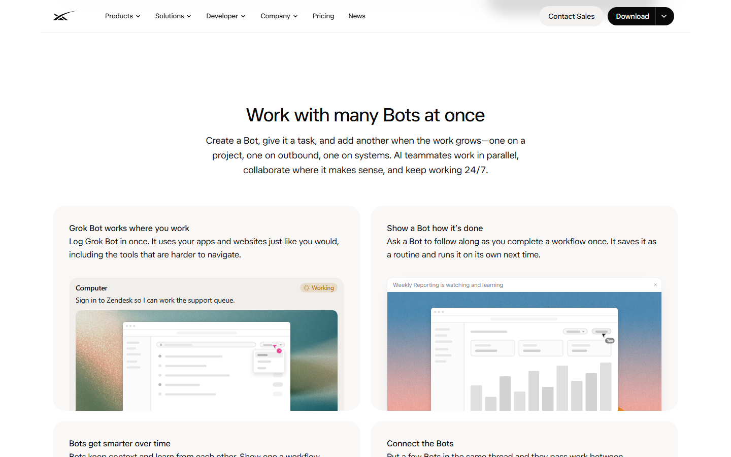 Connect the Bots — xAI