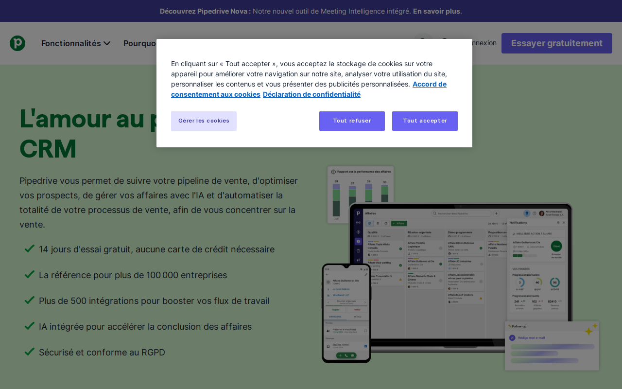 Pipedrive, PipeRun e RD Station