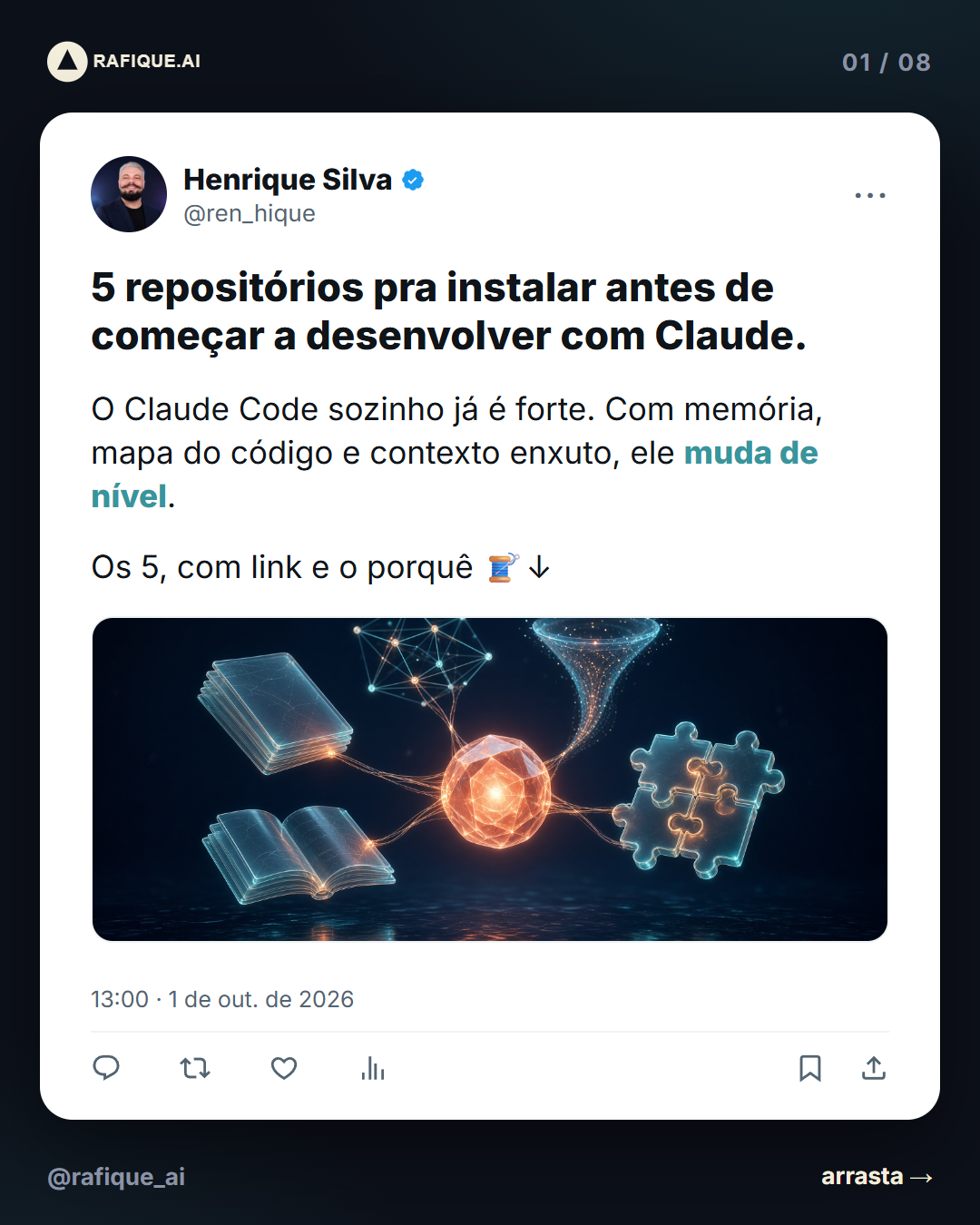 5 repositórios pra instalar antes de começar a desenvolver com Claude