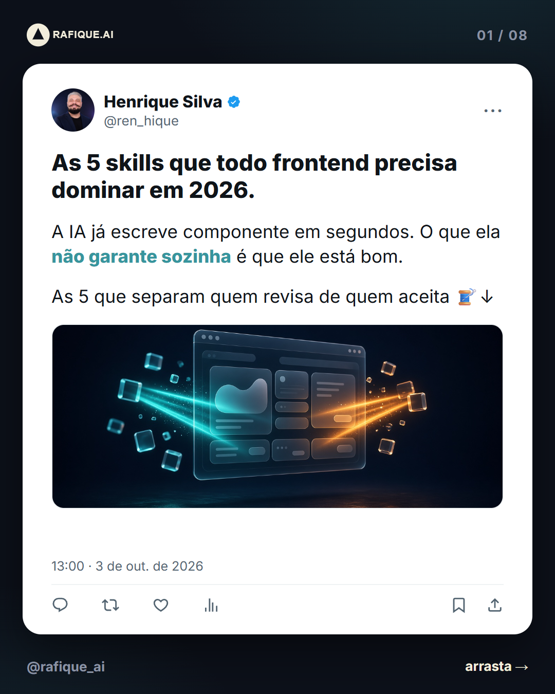 As 5 skills que todo frontend precisa dominar em 2026