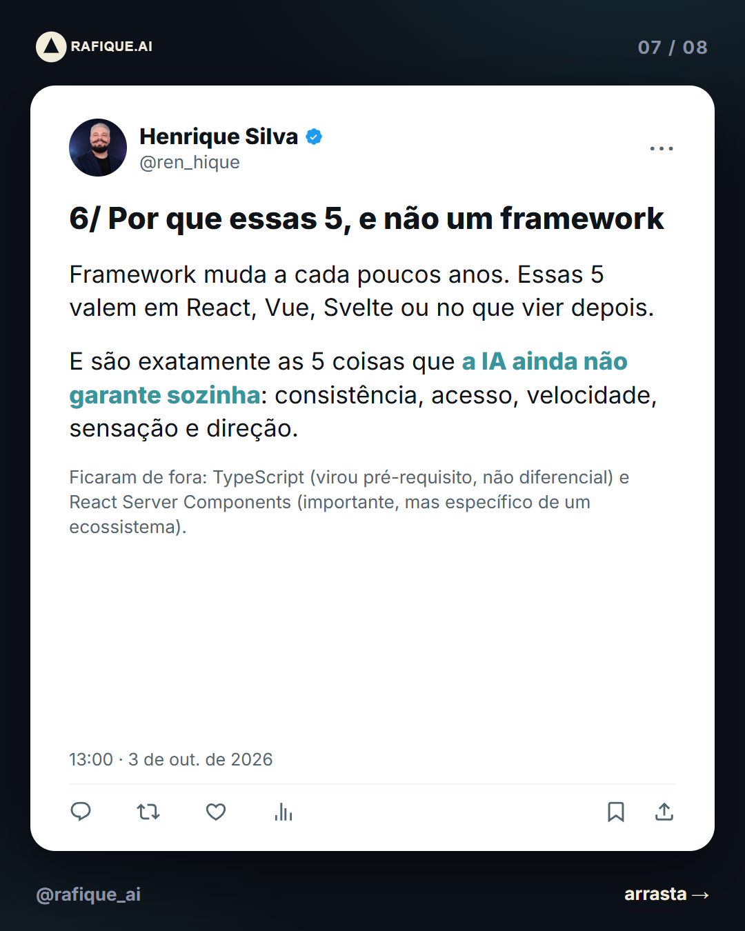 Por que essas 5